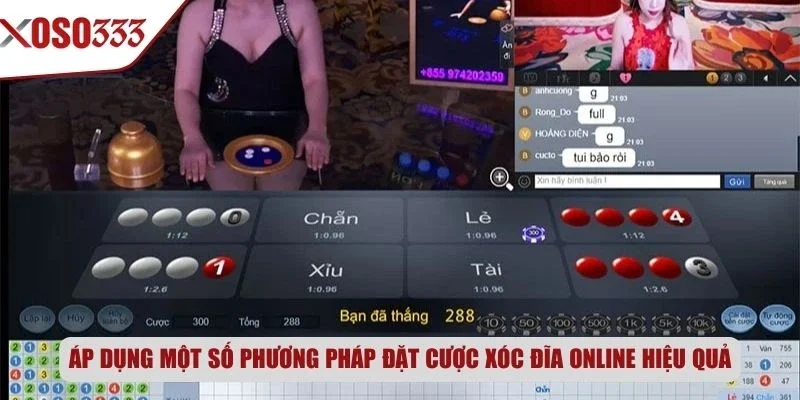 Áp dụng một số phương pháp đặt cược xóc đĩa online hiệu quả