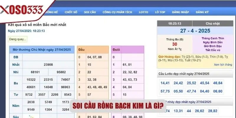 Soi cầu Rồng Bạch Kim là gì?