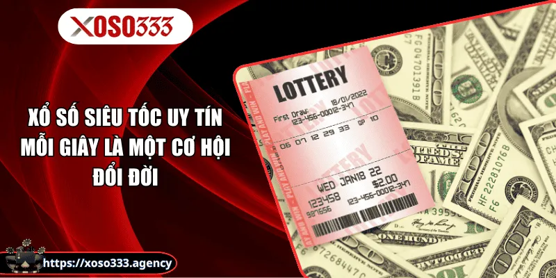 Xổ Số Siêu Tốc Uy Tín - Mỗi Giây Là Một Cơ Hội Đổi Đời